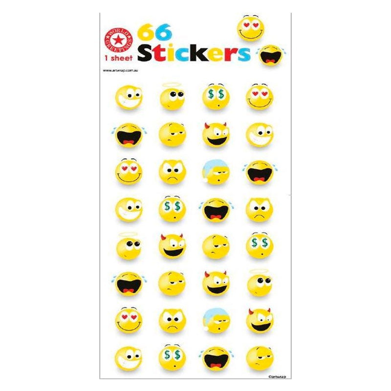 Sticker Sheet | Face Icons