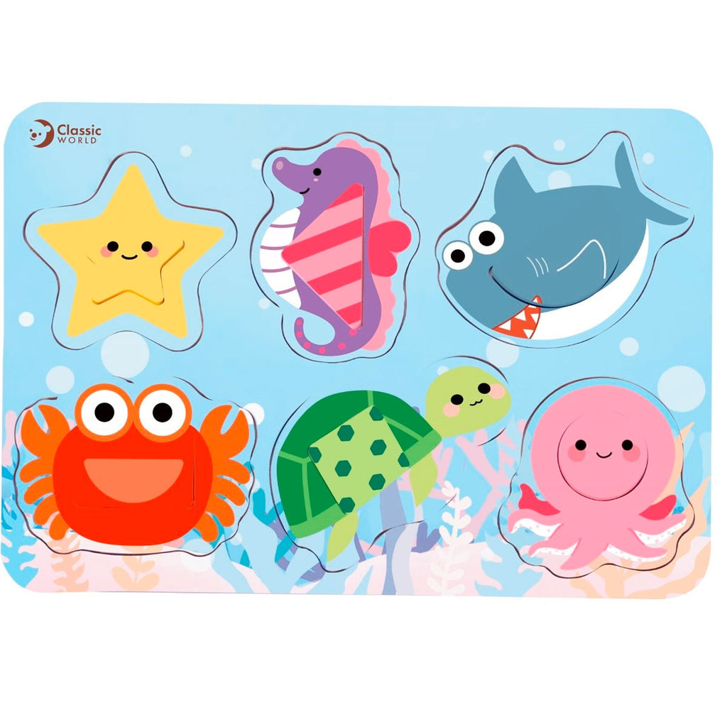 Classic World | Ocean Shapes Puzzle