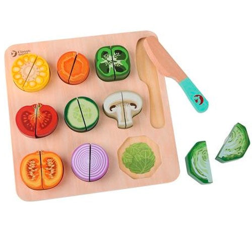 Classic World | 20 pieces - Cutting Vegetables Puzzle