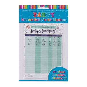 Art Wrap | Guess Baby's Statistics